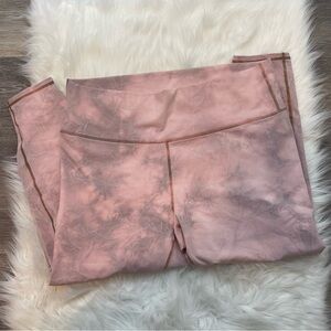 Fabletics Powerhold Pink Marble Leggings 2X